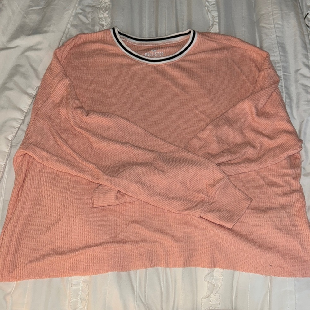 Hollister waffle knit long sleeve